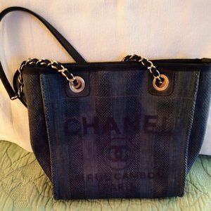 CHANEL Deauville Handbag / Purse